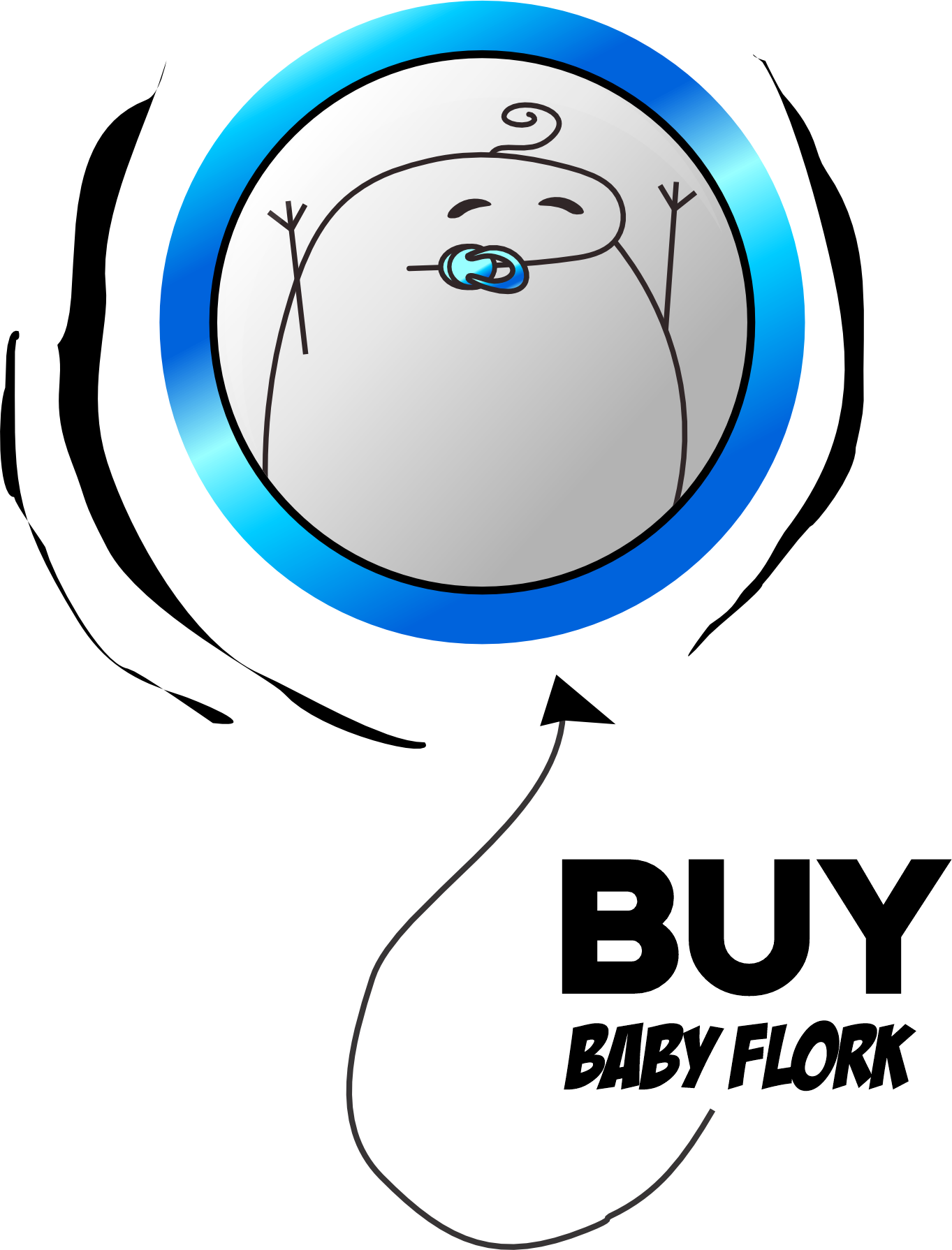 Baby Flork Buy Button